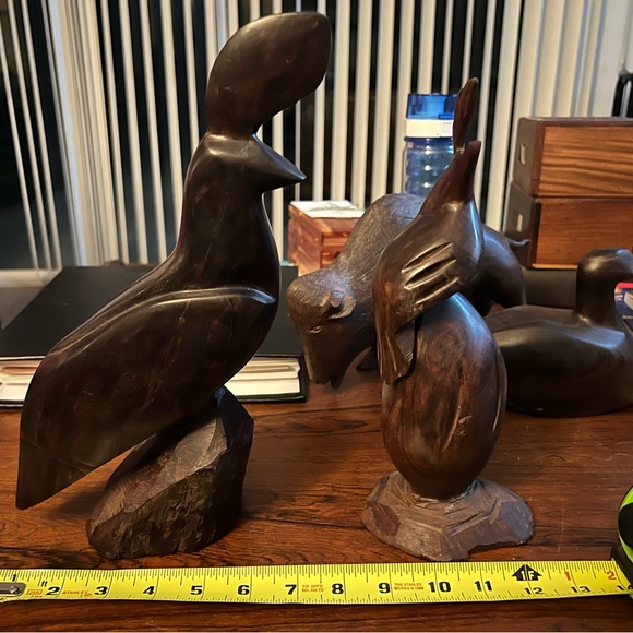 Lot of Vintage Ironwood Carved Animals - Picture 8 of 14